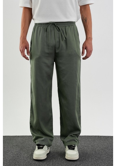Redline Fate Erkek Baggy Rahat Pantolon Haki