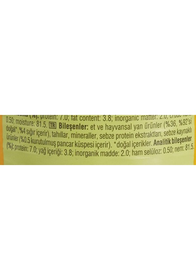 Köpekler İçin Biftekli Konserve Yaş Mama 400 G 2li Paket