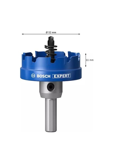 Bosch Expert 52 Mm Elmaslı İnox Panç Adaptörlü 2608901435