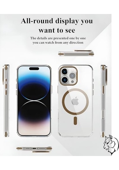 Pro Magsafe Manyetik Koruyucu Kılıf Şeffaf Standart Diğer