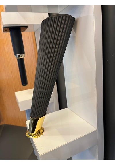 Suit Sert Plastik Ayak 23 Cm Füme+altın Koltuk Tv Ünite Mobilya