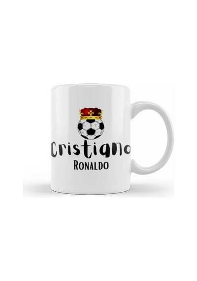 The King Of Football Cristiano Ronaldo 7 Kupa Bardak Porselen No14178 Karışık