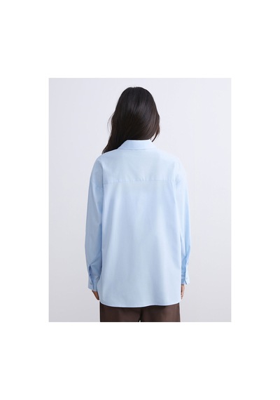 LC Waikiki Alıta Cıty Farkıyla Lcw Modest Mavi Poplin Kadın Gömlek Tunik Mavi - 931522758 Mavi LC Waikiki Alıta Cıty Farkıyla Lcw Modest Mavi Poplin Kadın Gömlek Tunik Mavi - 931522758 Mavi