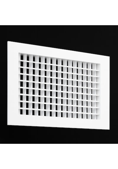 10x10 Çift Sıra Paralel Damperli Üfleme Menfezi