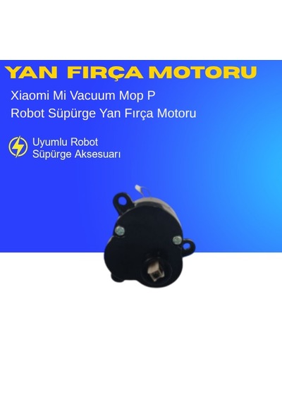 Xiaomi Mi Vacuum Mop P Uyumlu Yan Fırça Motoru