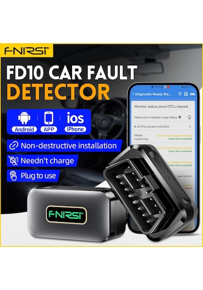 Fnırsı Bluetooth Obd2 Arıza Tespit Cihazı - Kod Okuyucu Ve Araç Teşhis Cihazı Açıklama Okuyunuz