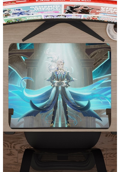 Neuvillette Genshin Impact Anime Gacha V4 - 48x40 Xl Gaming Mouse Pad Fare Altlığı