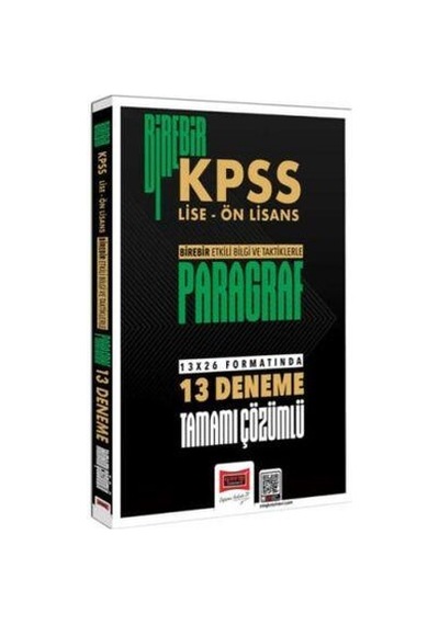 Birebir Kpss 2026 Lise - Önlisans Paragraf 13 Deneme Tamamı Çözümlü - Yargı