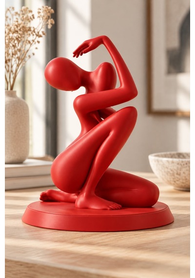 Zarif Soyut Silüet Figürlü Dekoratif Biblo 22695659