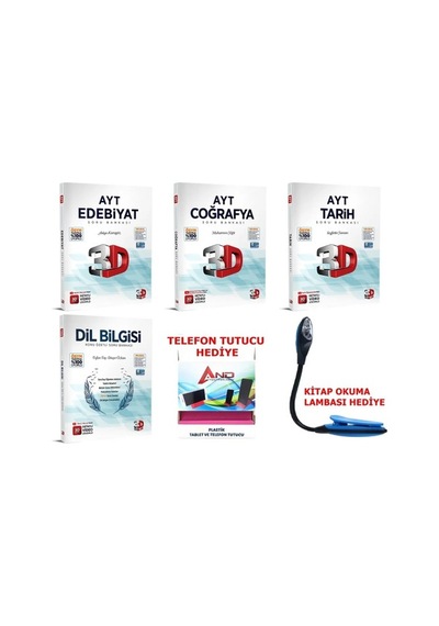 3d Müfredat Ayt Sözel Dersler Soru Bankası %100 Ösym Tarzı