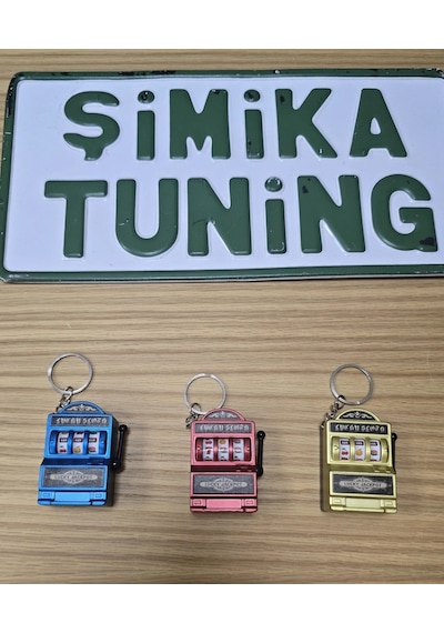 Meyve Makinesi /slot Anahtarlık /çanta Charm