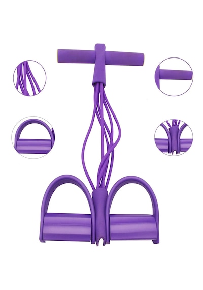 3'lü Spor Seti 3 Ürün 1 Arada Body Trimmer Tüm Vücut Şekillendirici Evde Spor Egzersiz Pilates Direnç Lastiği 5'li Bant Ve Direnç Lastiği Hediyeli Çok Renkli