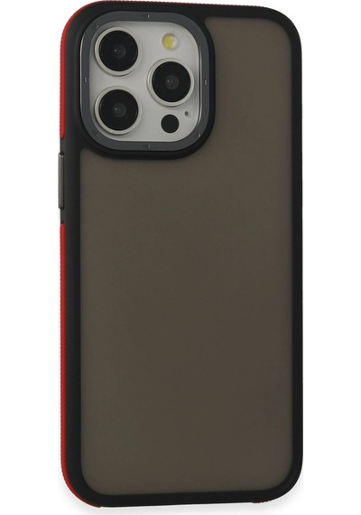 Apple Uyumlu iPhone 13 Pro Max Harvel Kapak Kırmızı/