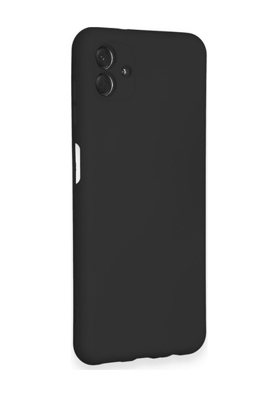 Samsung Galaxy A04 Kılıf Nano İçi Kadife Silikon - Siyah Çok Renkli