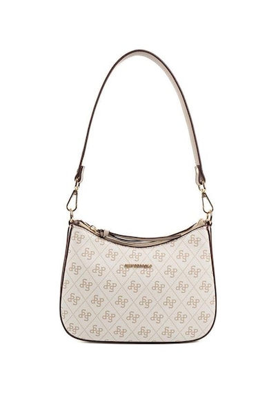 Silver Polo Sp1259 Kadın Omuz Çantası Monogram Bej-kum