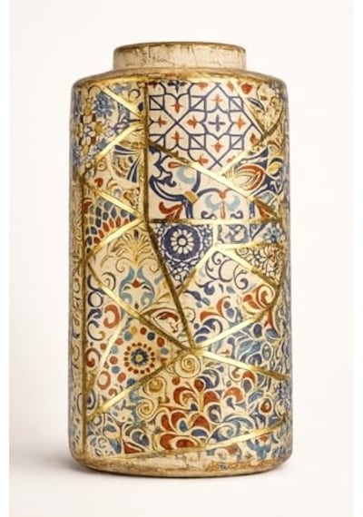 Ayrex Debut Handmade Seramik Vazo / El Yapımı, Canlı Renkli, Dekoratif Aksesuar / 11-30 Cm Yükseklik / Modern Ve Kla Genel