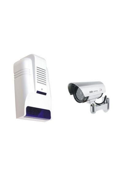 Lorex LR-OS30D Caydırıcı Alarm Sireni ve Lorex LR-D11IR Ir Görünü Lorex LR-OS30D Caydırıcı Alarm Sireni ve Lorex LR-D11IR Ir Görünü