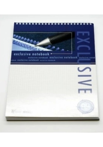 Keskin Exclusive Spiralli Bloknot A4 Çizgili 100 Yaprak 143001