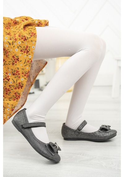 Prego Eylül Termo Kaymaz Taban Pabyonlu Cırtlı Kız Çocuk Babet Platin Simli Platin Simli Prego Eylül Termo Kaymaz Taban Pabyonlu Cırtlı Kız Çocuk Babet Platin Simli Platin Simli