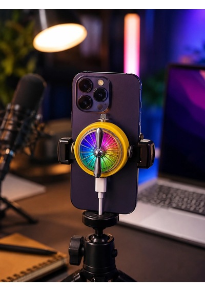 Telefon İçin Rgb Led Manyetik Soğutma Fanı Diğer