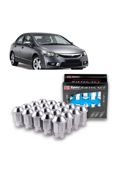Honda Civic Fd6 2006-2012 Bijon Takımı Gri 20 Adet D1 Spec
