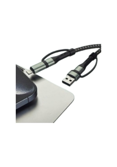 Ferro Re-10 Reshurk 4in1 Usb-c & Type-c - Type-c & Lightıng Hızlı Şarj - Hasır Kablo 65w