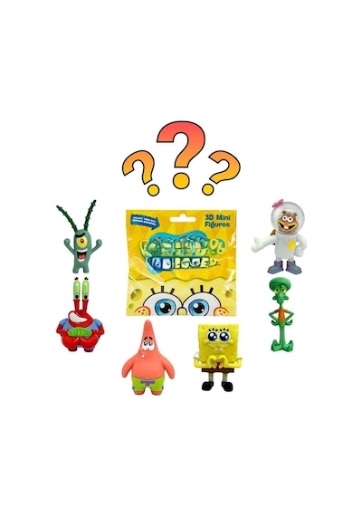 Sürpriz 3d Figür Paketi Sünger Bob
