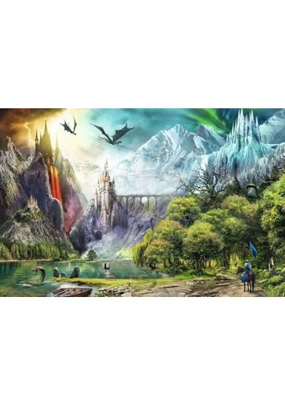 Ejderhaların Hükümdarlığı 3000 Parça Puzzle