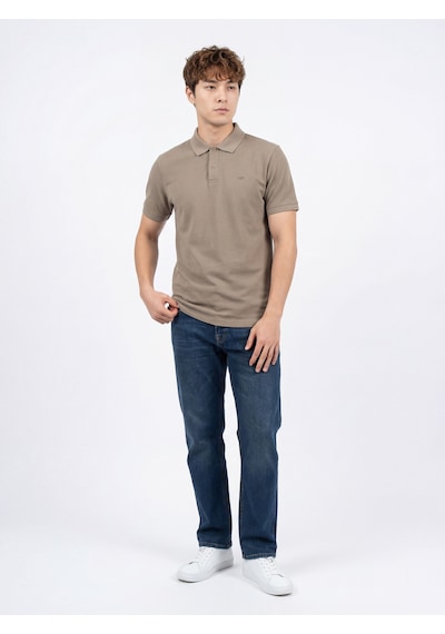 LOFT Regular Fit Erkek Polo K.kol Vizon