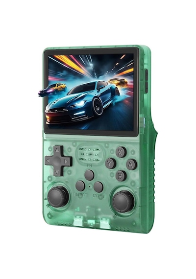 Schitec Retro Arcade R40s Pro Taşınabilir El Atari Konsolu 30.000 Oyunlu 98gb Yeşil