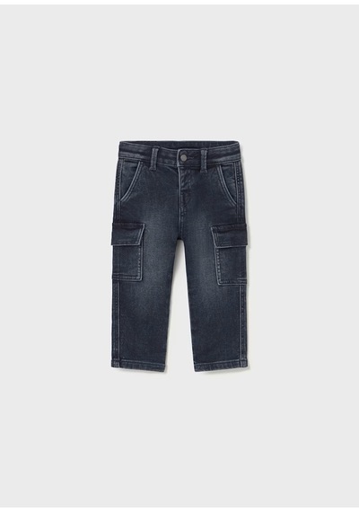 Mayoral Erkek Bebek Kargo Jean Pantolon 2505 Lacivert