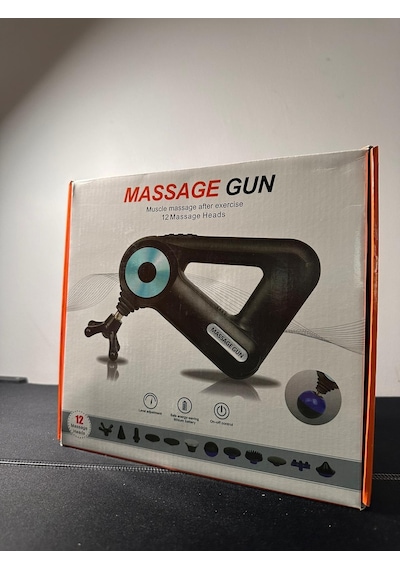 Massage Gun 12 Başlıklı Çok Fonksiyonlu Masaj Tabancası Çok Renkli