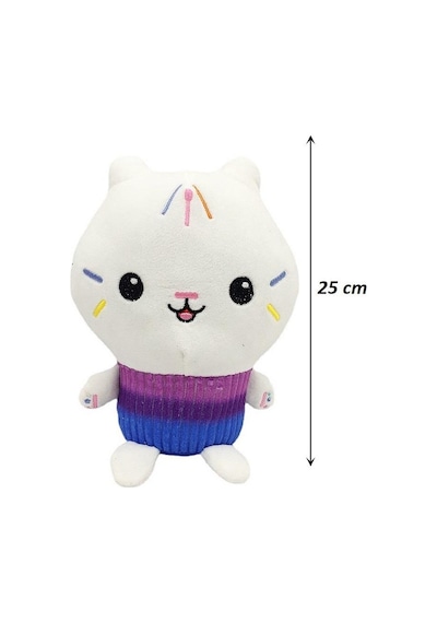 Gabby's Dollhouse Cakey Cat İthal Oyuncak Peluş 25 Cm