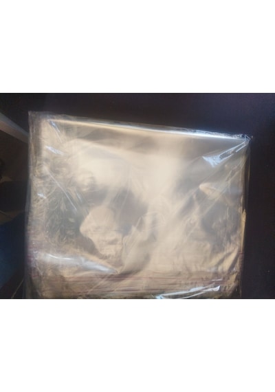 100 Adet 30x45 Cm Bantlı Yapışkanlı Şeffaf Opp Jelatin Poşet Torba, Şeffaf Poşet 30x40+5 Şefaf 3