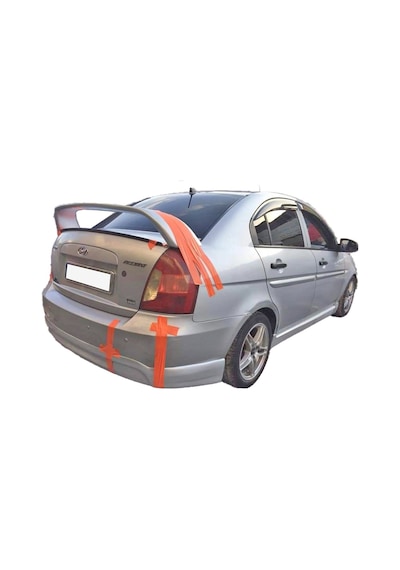 Hyundai Era2006-2012 Mugen Yüksek Spoiler-fiber-astarlı-boyasız