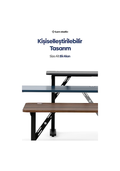 Firmus Dayanıklı Çalışma Masası - 140x70 - Antrasit