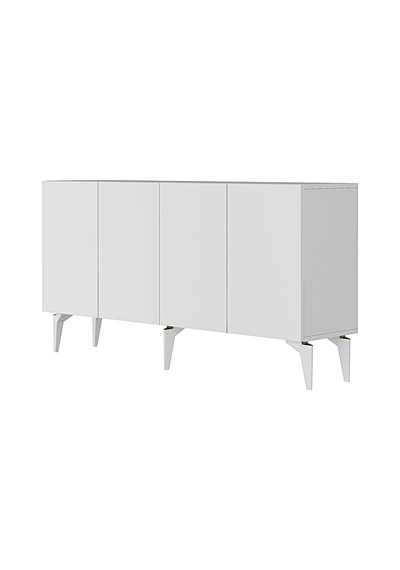 Ka1525b Lipa Konsol Ve Tv Sehpası Beyaz 150cm