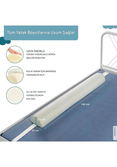 Miralay Yeni Nesil Sünger Yatak Bariyeri 168 CM