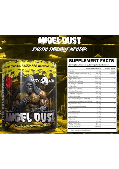Skull Labs Angel Dust Preworkout 300 G