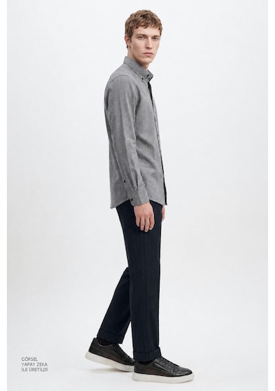 Altınyıldız Classıcs 360 Erkek Lacı 360 Her Yöne Esneyen Pamuklu Slim Fit Dar Kesim Beli Bağlamalı Yan Cepli Casual Pantolon