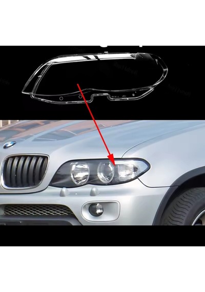 Bmw X5 2004 2007 Far Camı Sol