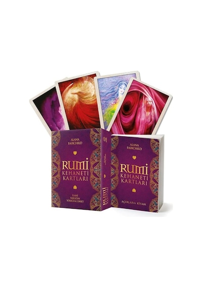 Rumi Kehaneti Kartları - 44 Kartlık Deste ve Açıklama Kitabı - Alana Fairchild - Butik