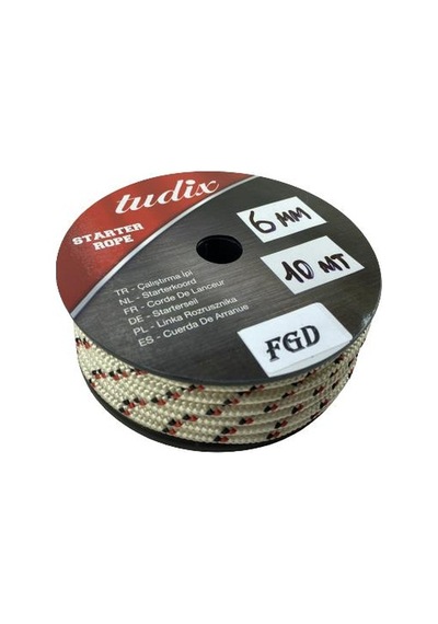 Fgd Motor Çekme Çalıştırma Starter İpi 6 Mm 10 Metre