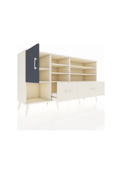 Hyperion Konsol 8 Raflı 2 Çekmeceli Tek Kapaklı 176x44x99 Aytaşı Aytaşı-antrasit/aytaşı Hyperion Konsol 8 Raflı 2 Çekmeceli Tek Kapaklı 176x44x99 Aytaşı Aytaşı-antrasit/aytaşı