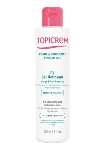 Topicrem Pv Cleansing Gel Saç ve Vücut Duş Jeli 200 ML