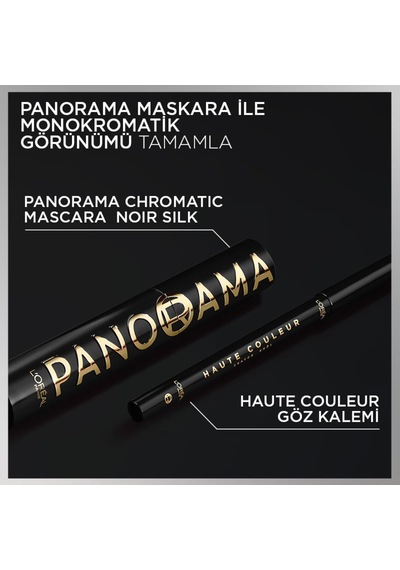 L'oreal Cosmetics Haute Couleur Göz Kalemi - 110 Noir Silk Diğer
