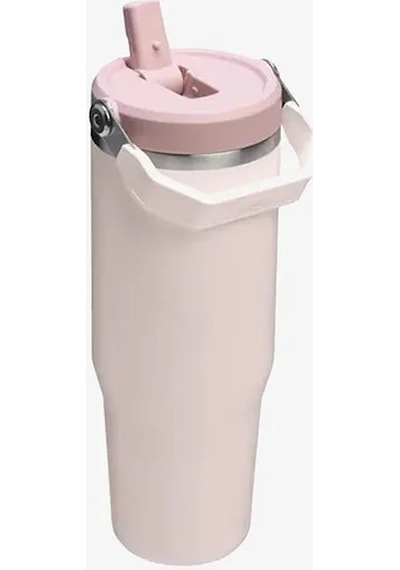 Stanley The Iceflow Flip Straw 2.0 Tumbler 0.89l 30oz Unisex Pembe Termos Pembe