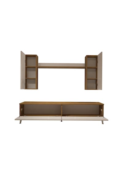 Decoraktiv Eko 7 Mdf Std Gold Tv Ünitesi Tv Sehpası Pera - Beyaz