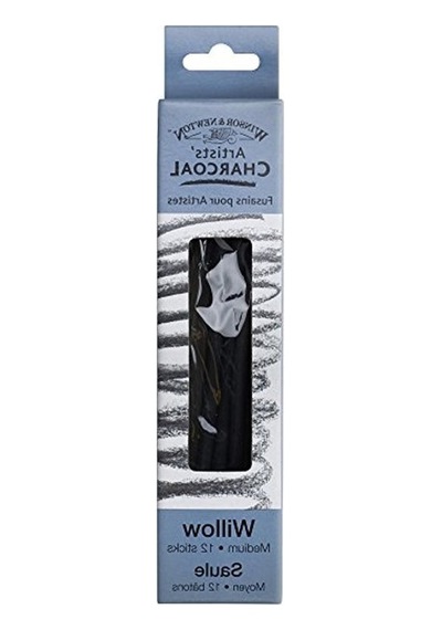 Willow Charcoal Sticks, Medium, 12/pkg. 103 Ivory