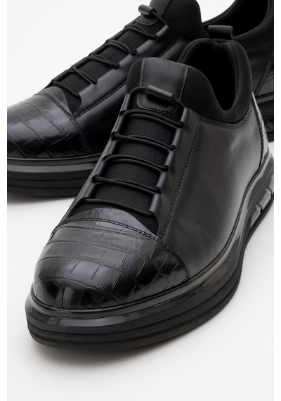 Dericlub Erkek Comfort Casual Ayakkabı Gerçek Deri Cr 2045 Siyah